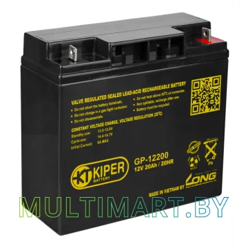 Аккумулятор для ИБП Kiper GP-12200 (12В/20 А·ч)